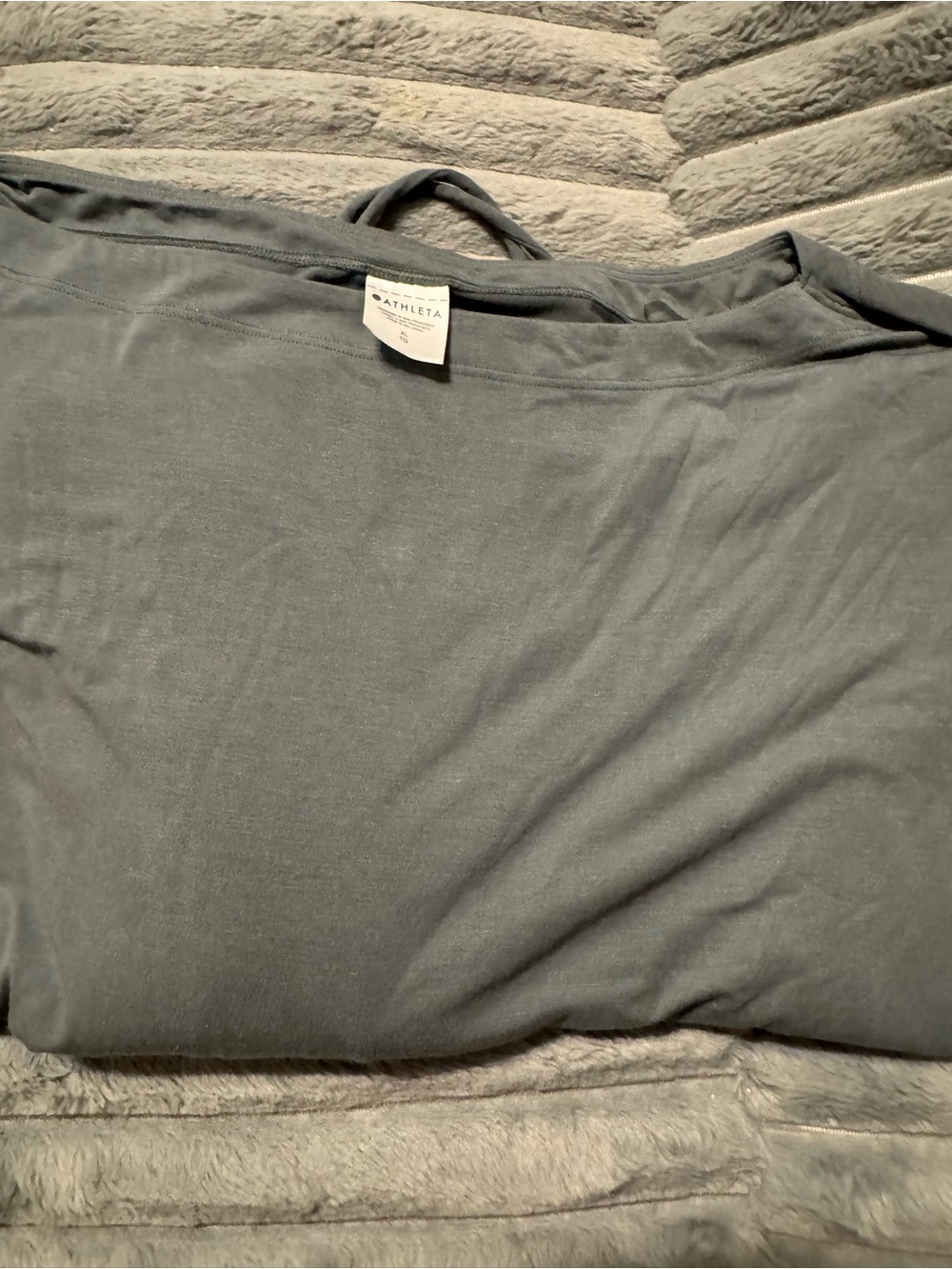 Athleta Slate Gray Relaxed Tunic Top